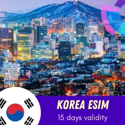 Korea eSIM 15 days