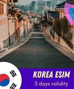 Korea eSIM 3 days