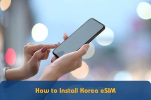 How to install Korea eSIM