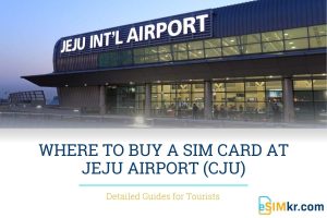 sim card at jeju airport